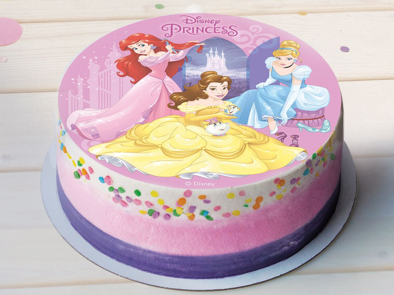 tortenaufleger disney prinzessinnen 20cm