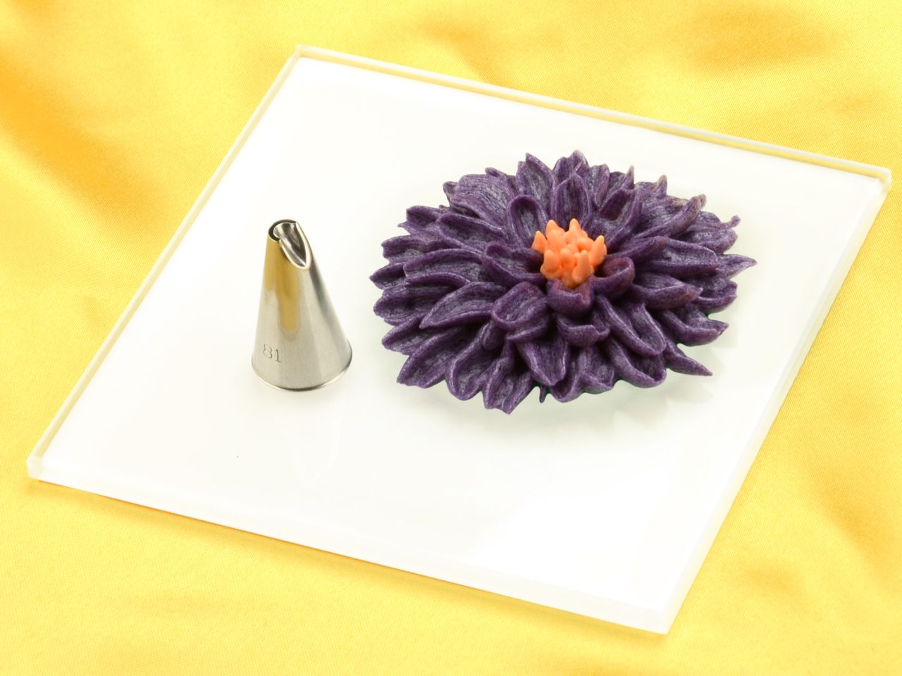 decoration tip halfround