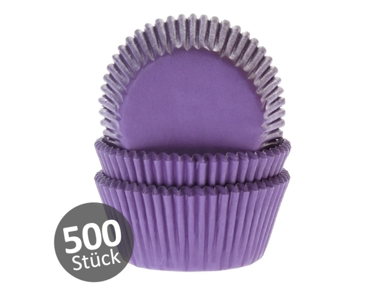muffinfoermchen violett 500 stueck
