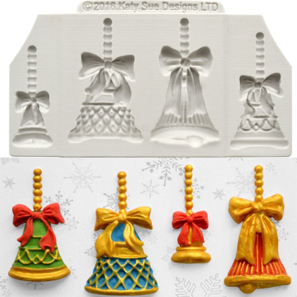 fondantform weihnachtsglocken