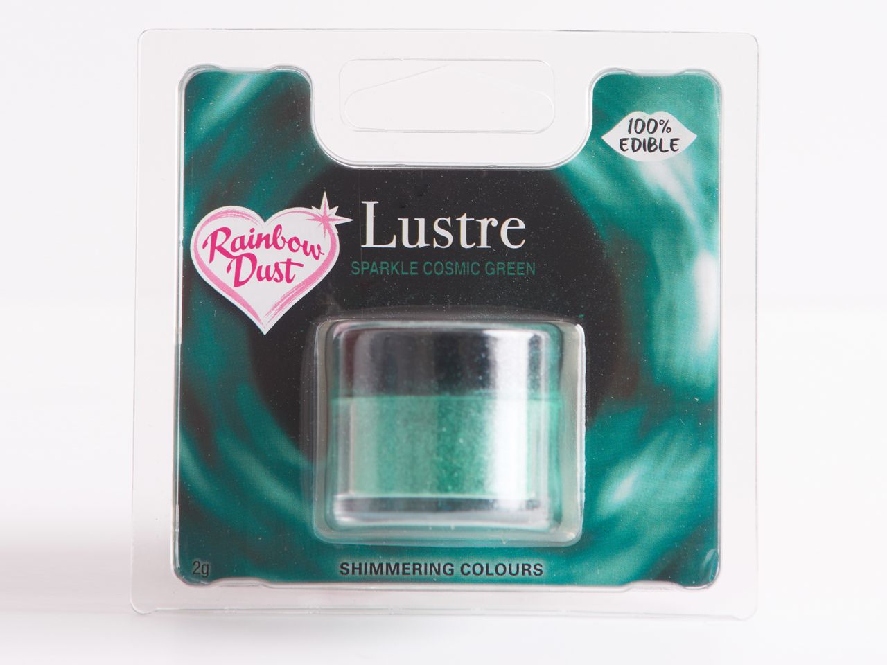 rd powder colour sparkle cosmic green 3g