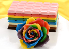 Modelling chocolate for cakes, cupcakes and desserts