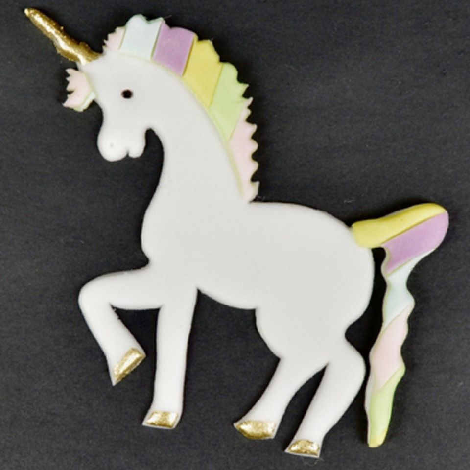 fmm fondant cutter unicorn