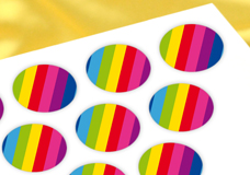 Fondant buttons for morn cake decorations