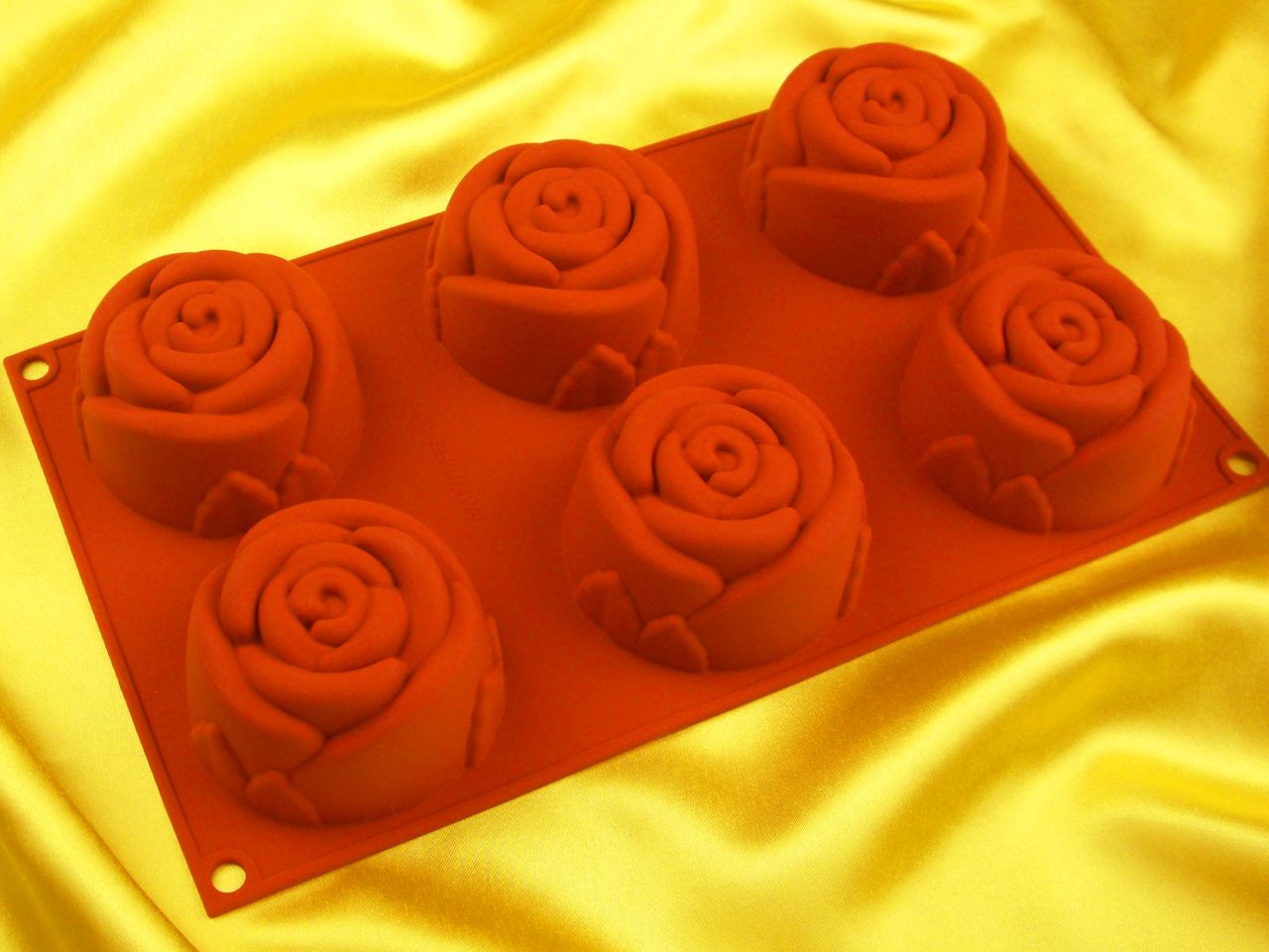 silicone mould mini rose