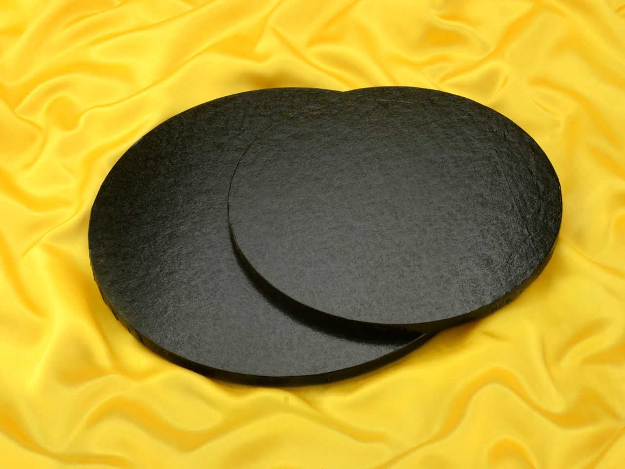 cakeboard rund 30cm schwarz