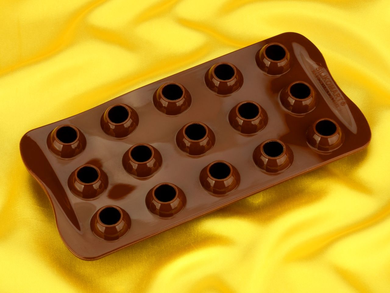 silikon pralinenform choco drop