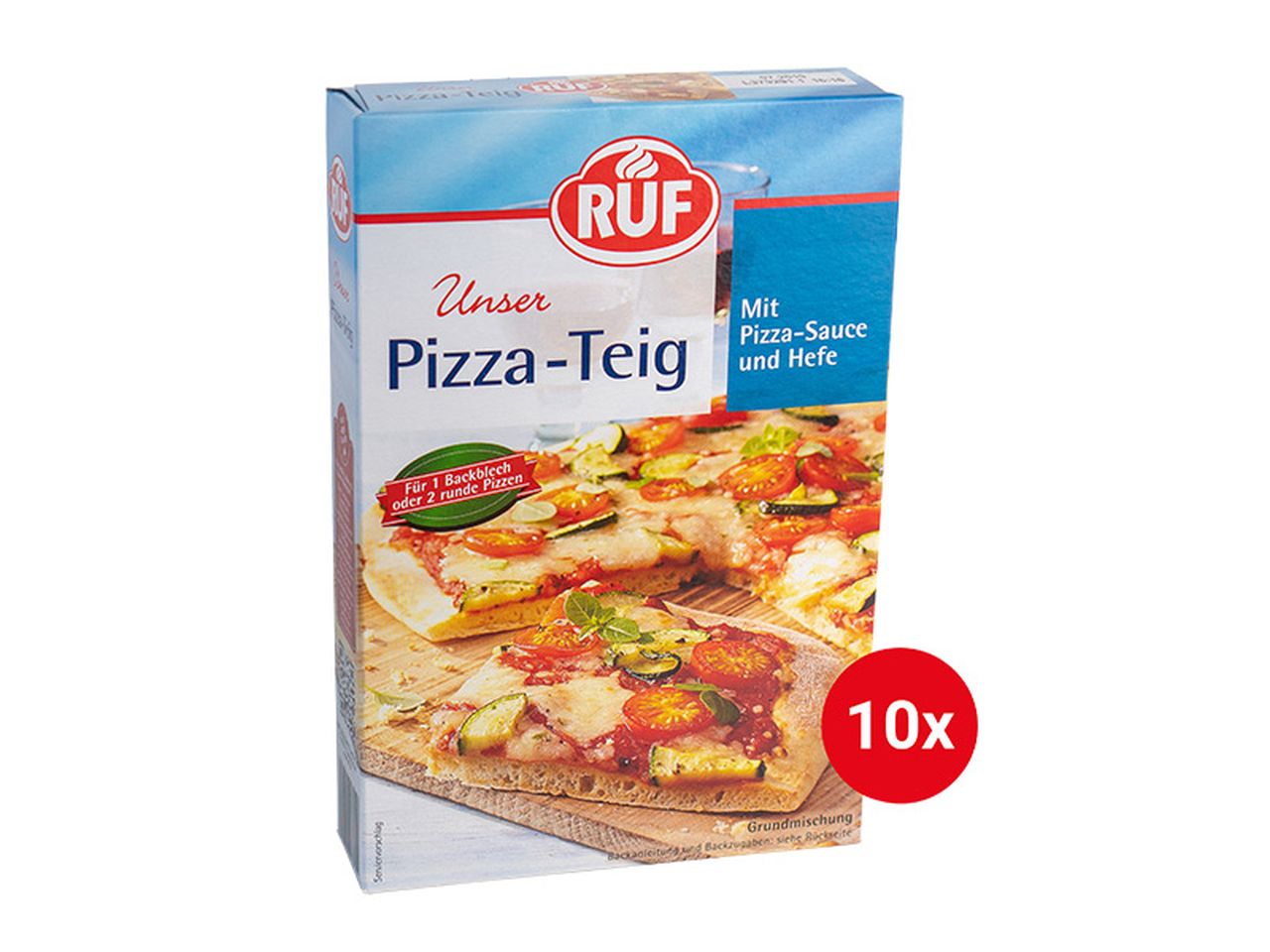 10x ruf pizza teig 315g