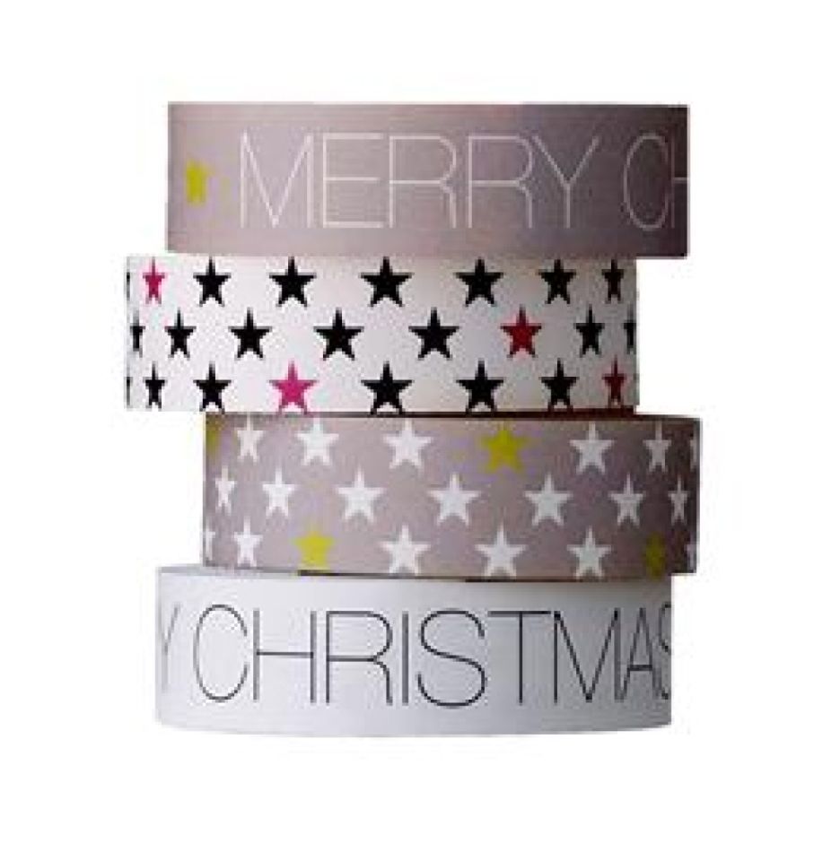 bloomingville masking tapes weihnachten 4er set 1 5 cm