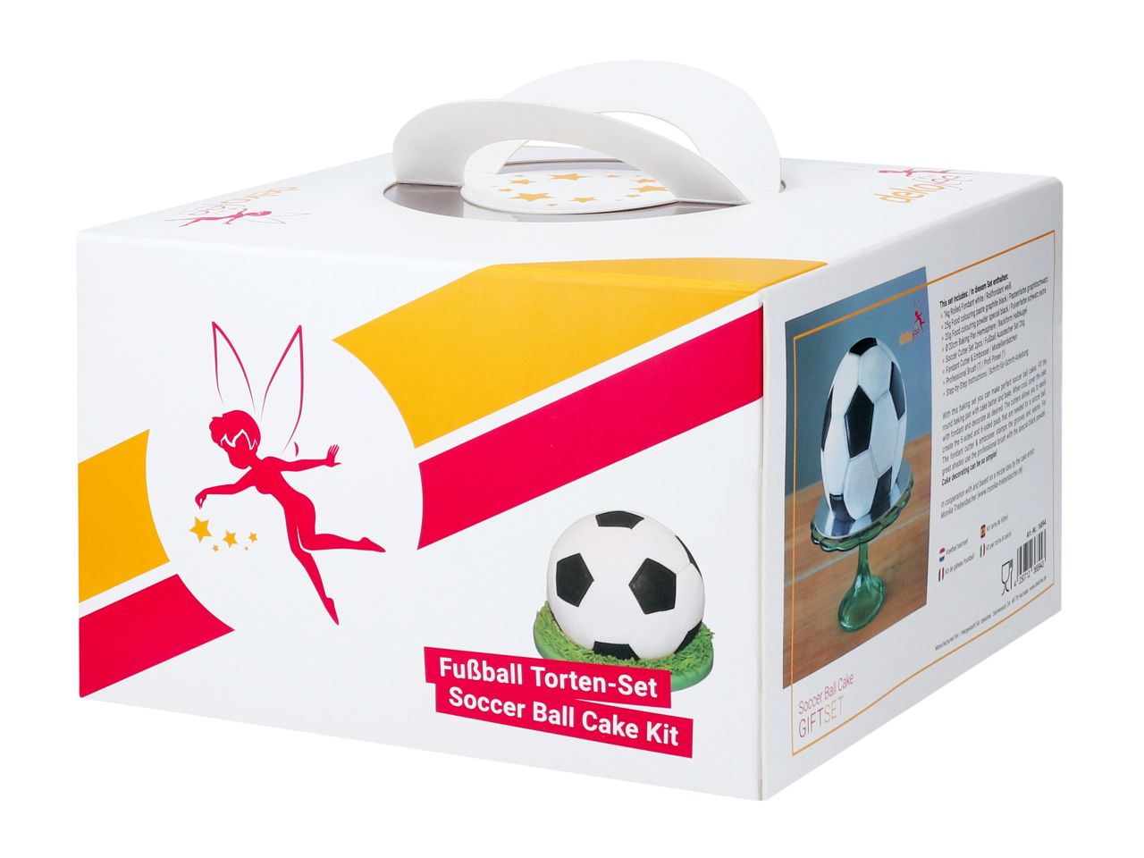 fussball torte geschenk set