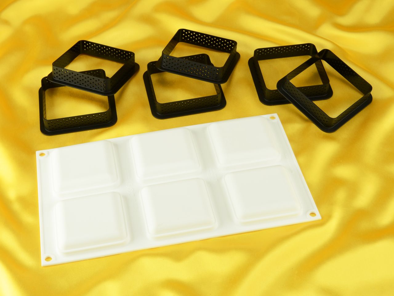 silicone mould kit tarte ring square