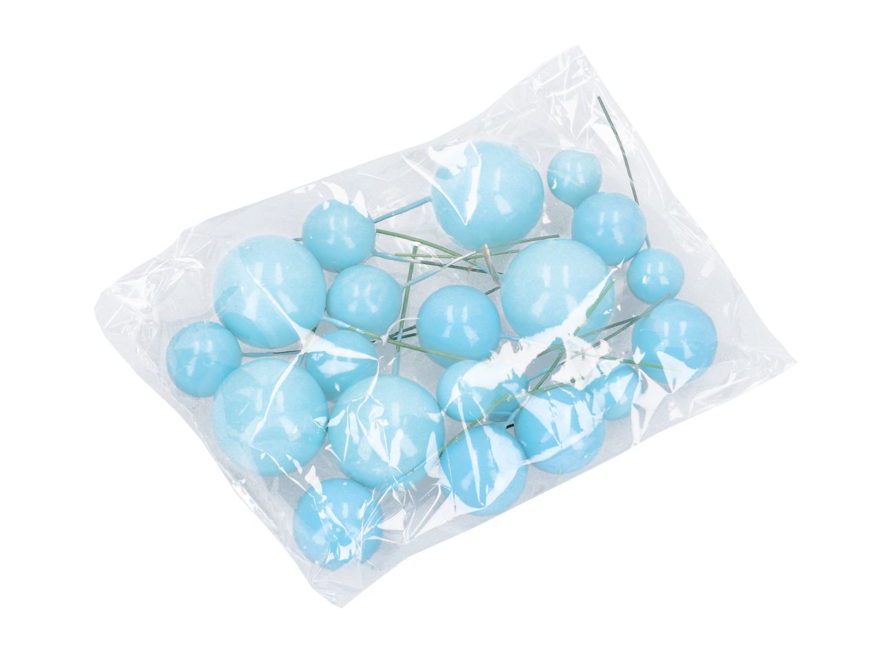 bubbles einstecker hellblau 20 stueck