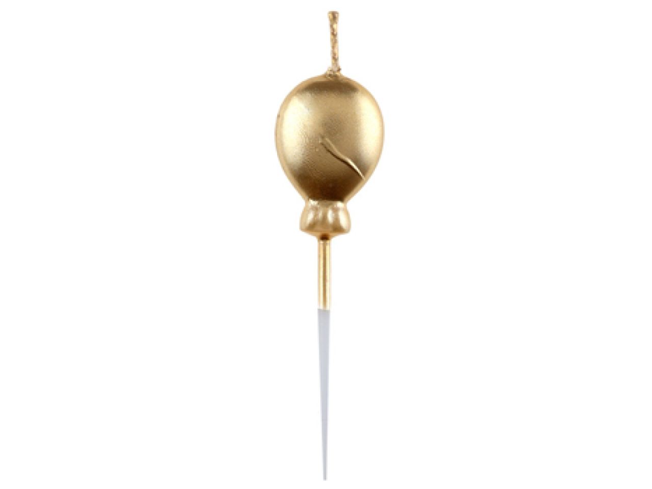 birthday candles balloons gold 4 pieces