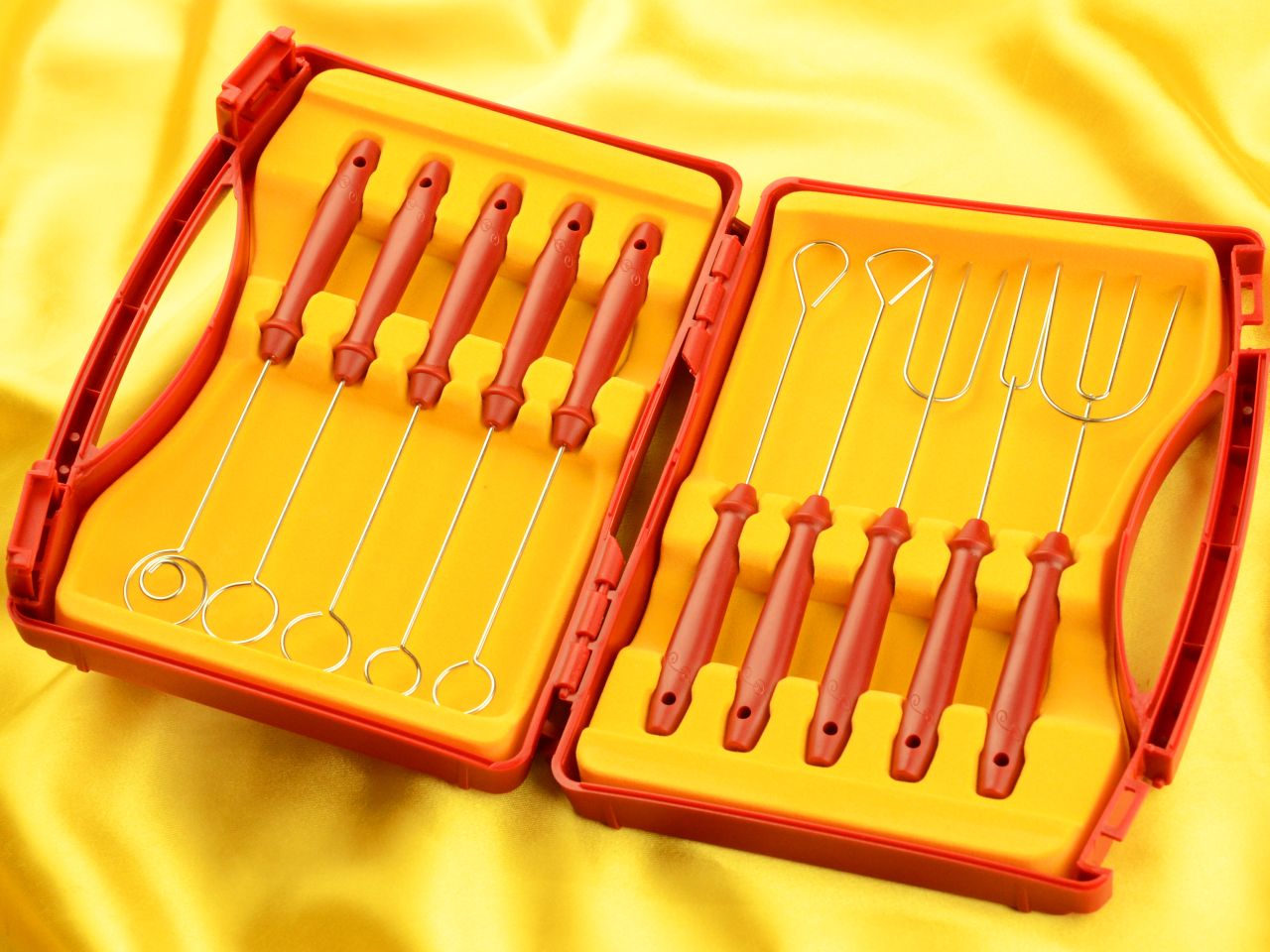 chocolate fork set 10 pieces