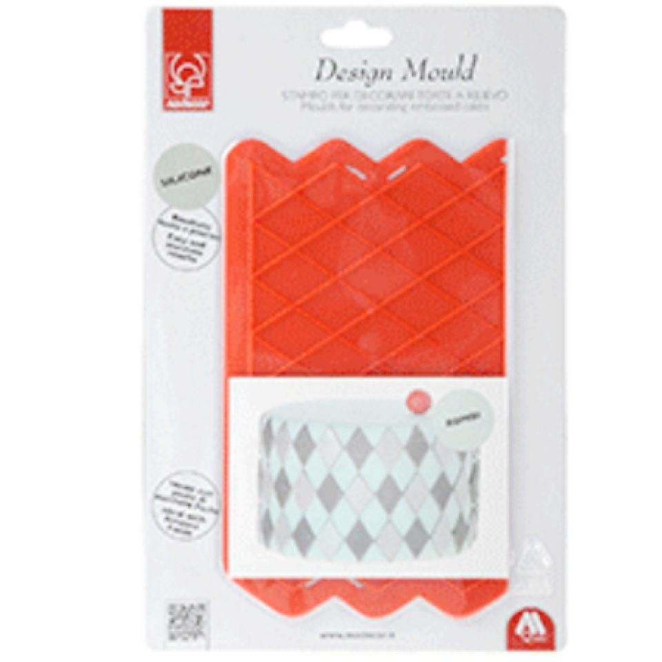 fondant mould diamond 19x11 cm