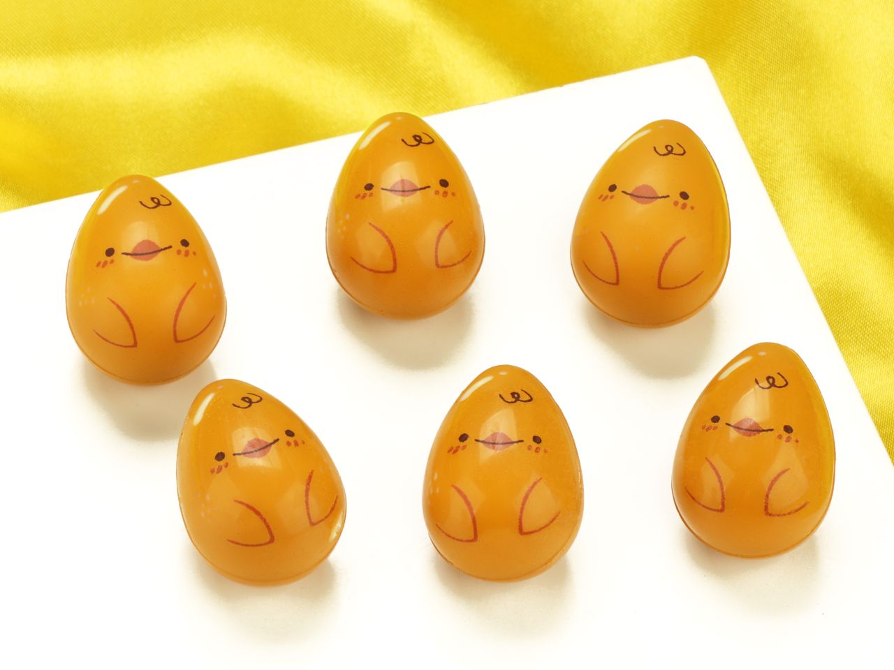 3d chocolate egg chick 6 pcs