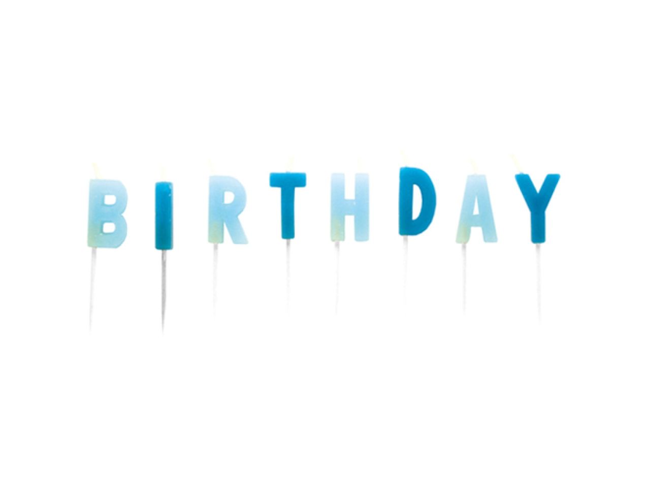 geburtstagskerzen happy birthday blau 13 stueck