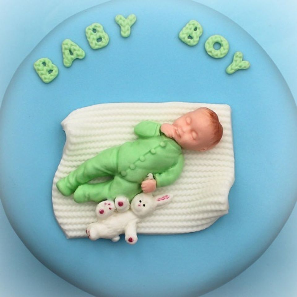 fondantform baby 8 cm