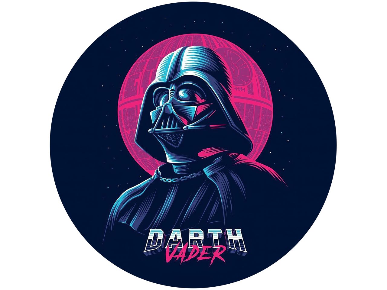 tortenaufleger star wars darth vader rund 20cm