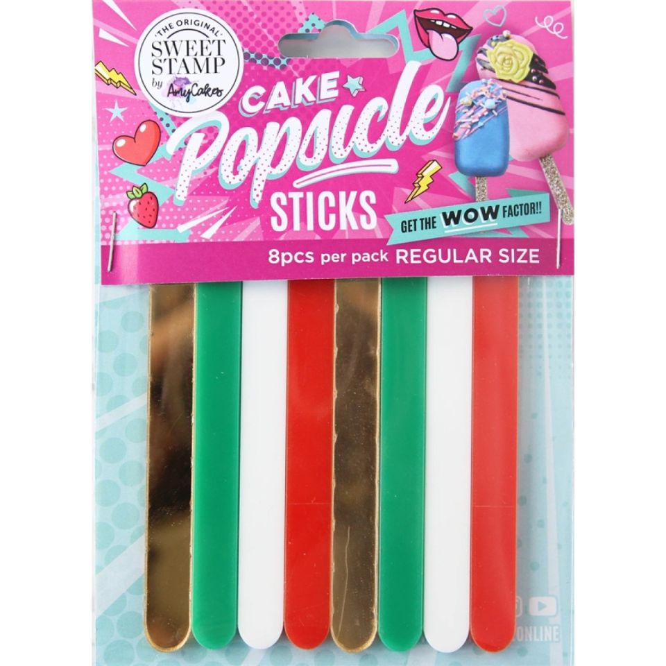 sweet stamp popsicle eisstiele aus acryl weihnachten
