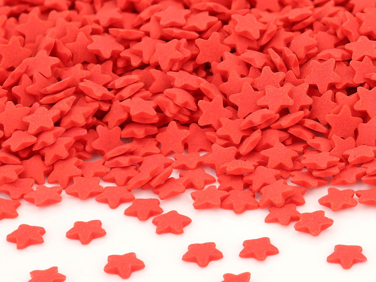streudekor sterne rot 80g