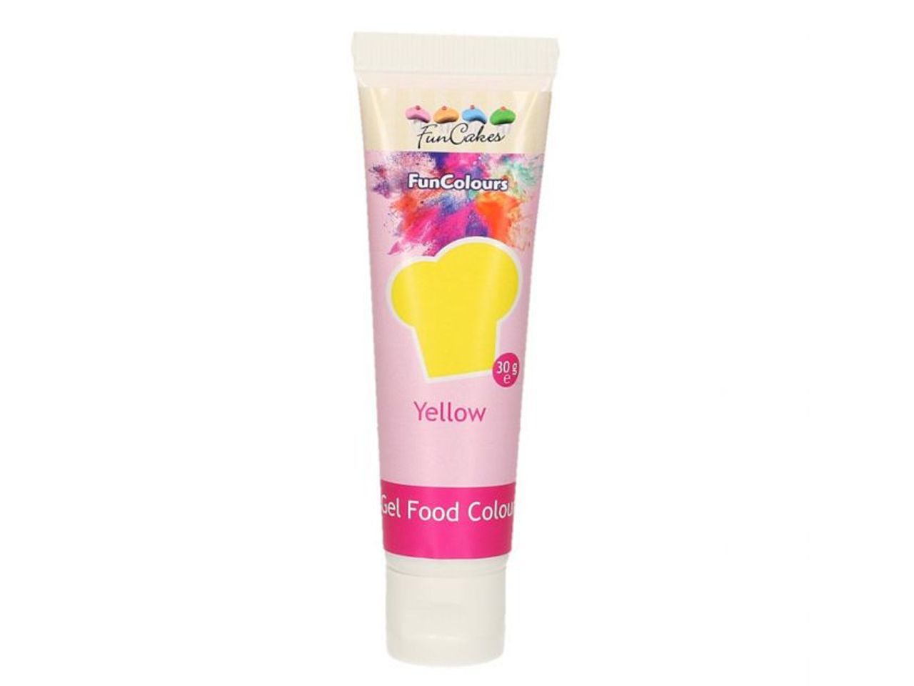 funcakes gelfarbe gelb 30g