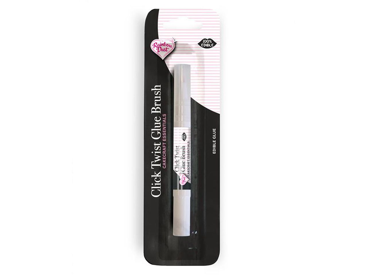 essbarer kleber click twist brush