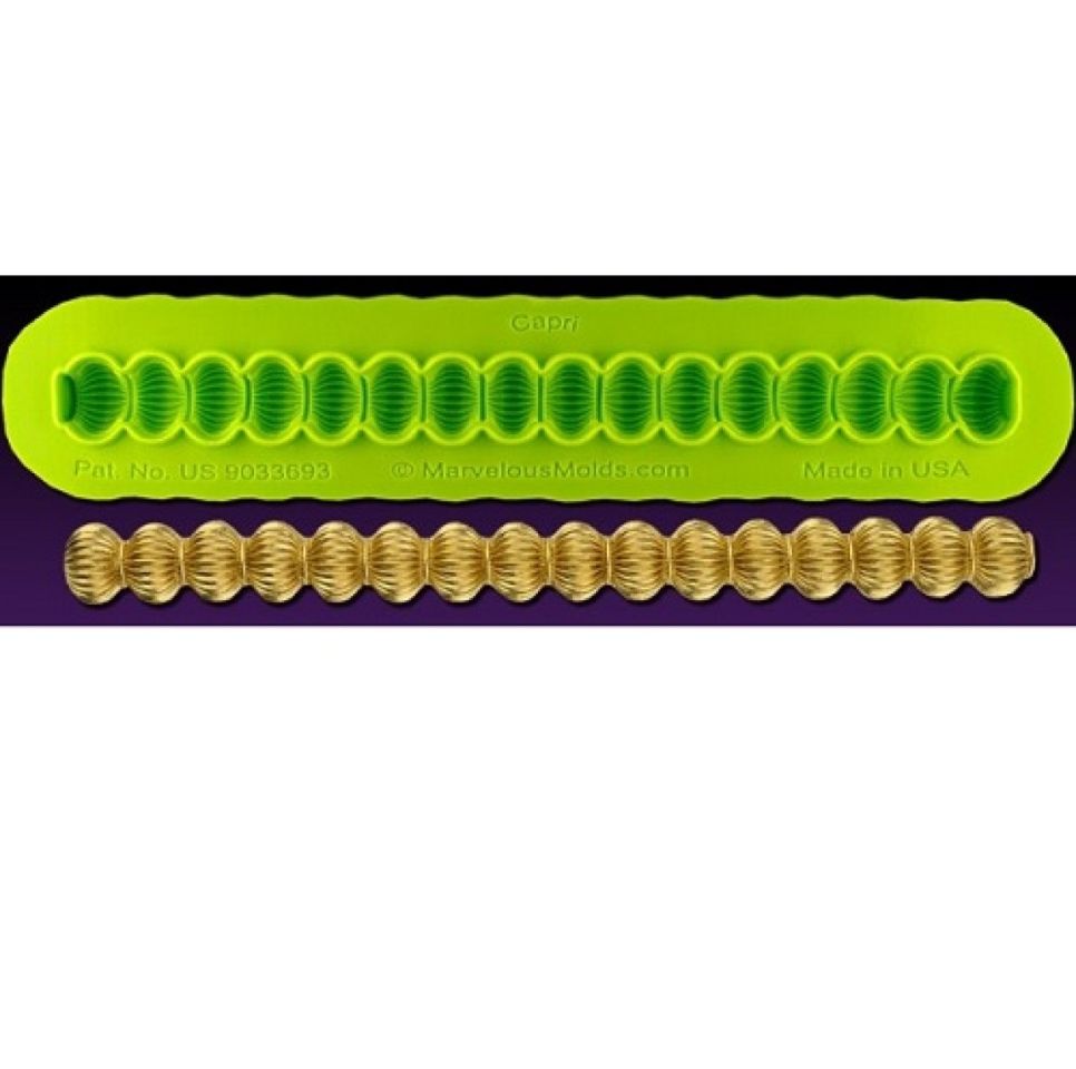 marvelous fondantform bordueren capri rand 16 cm