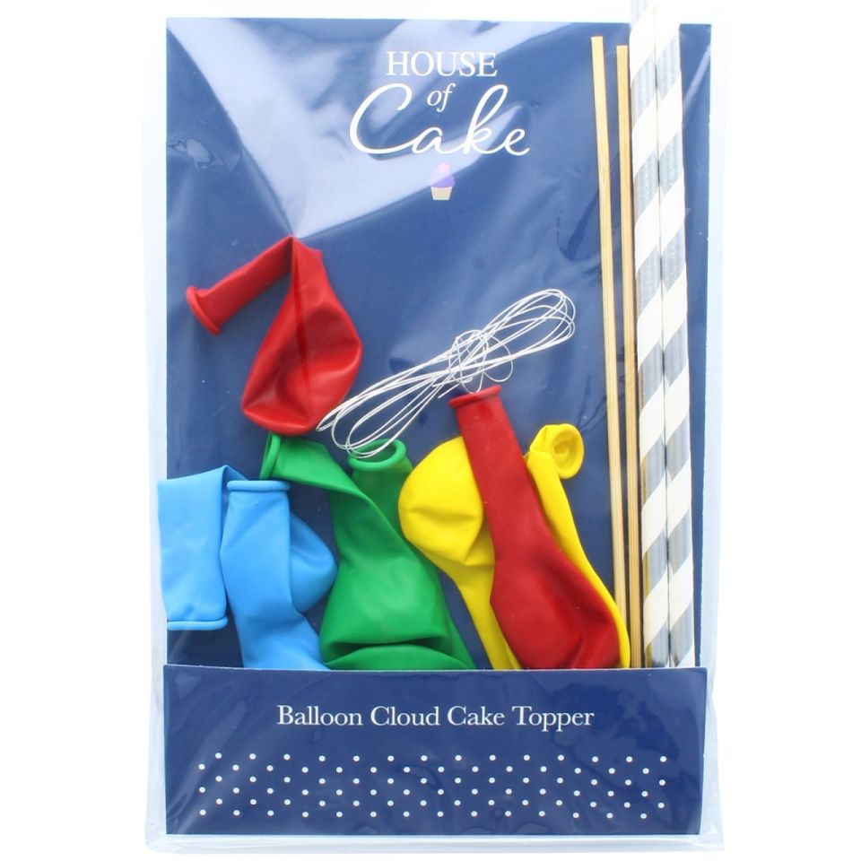 tortentopper ballons regenbogen