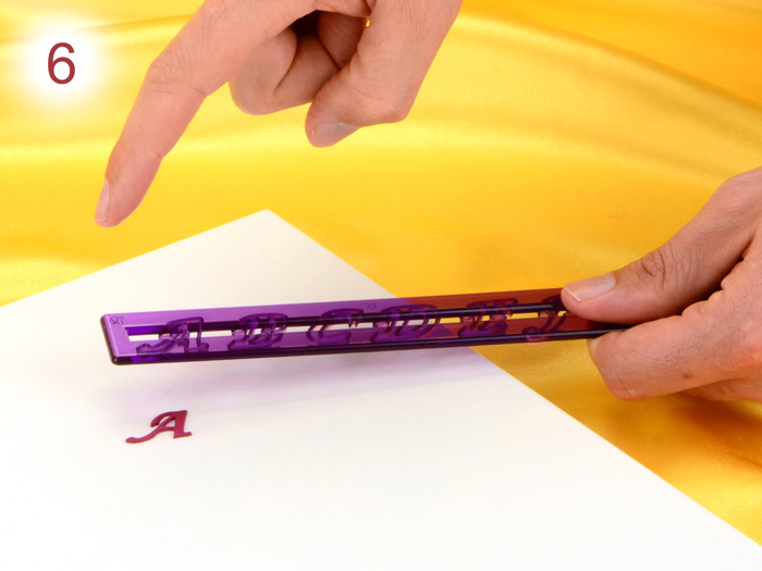 buchstaben aus modelliermasse herstellen