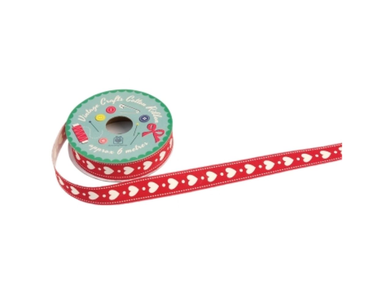 ribbon band herzen 2 cm 6 meter lang