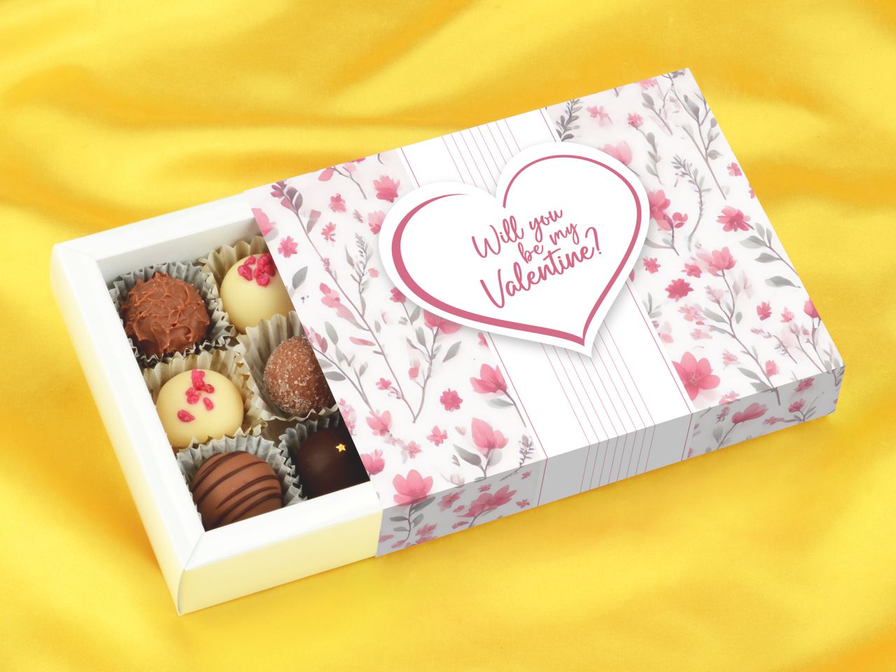 trueffelverpackung fuer 12 trueffel valentine