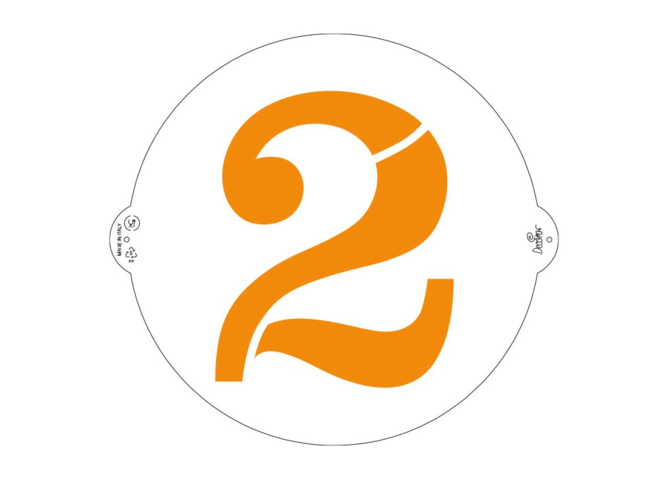 tortenschablone nummer 2