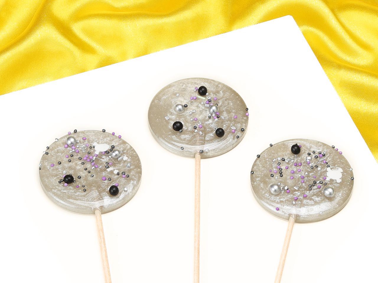 isomalt tropfen silber 150g