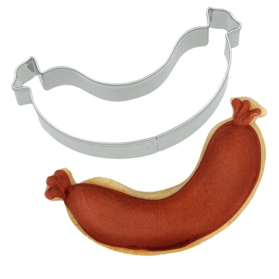 plaetzchen ausstecher bratwurst 7 cm