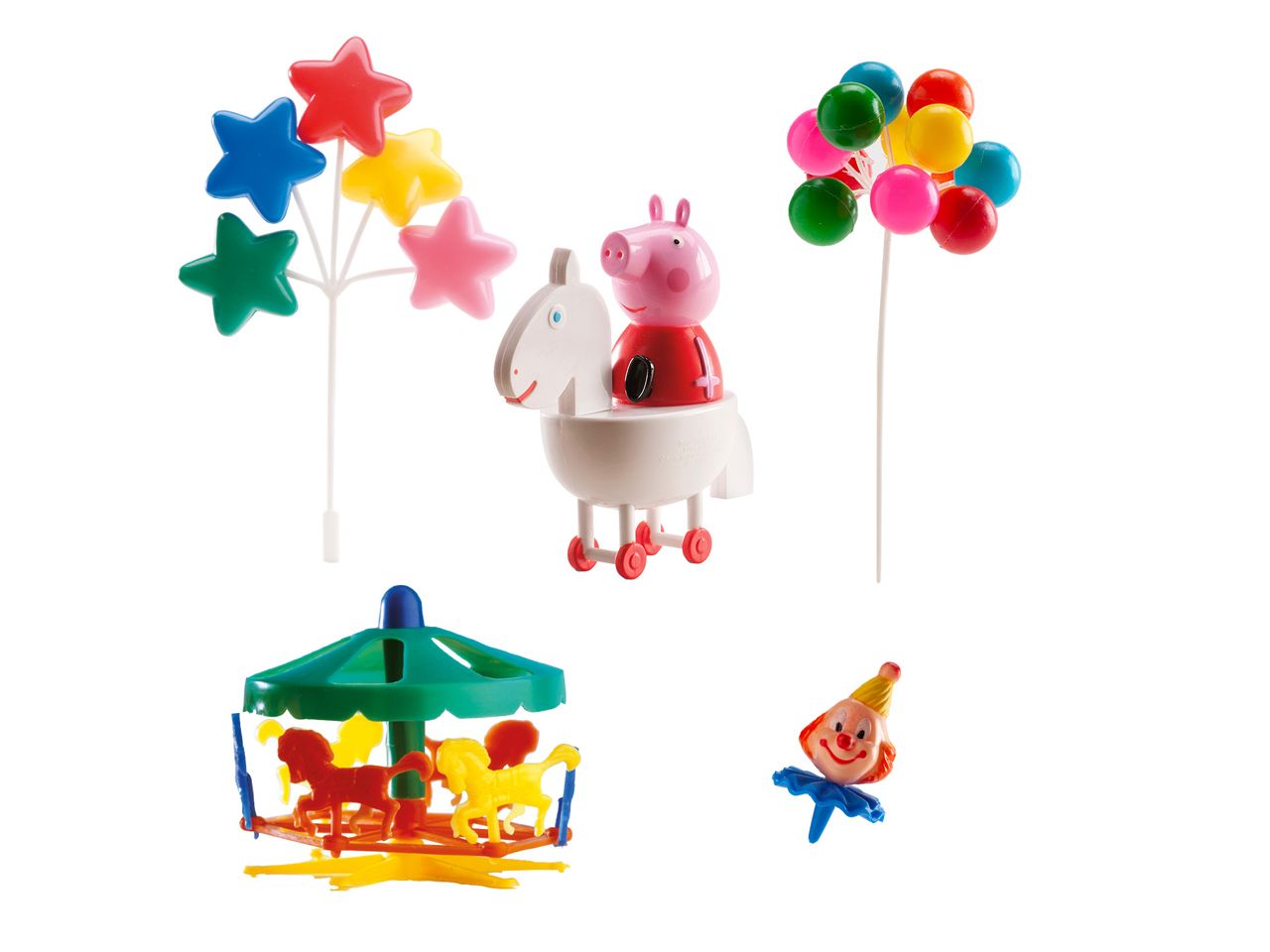 dekorations kit peppa pig pferd
