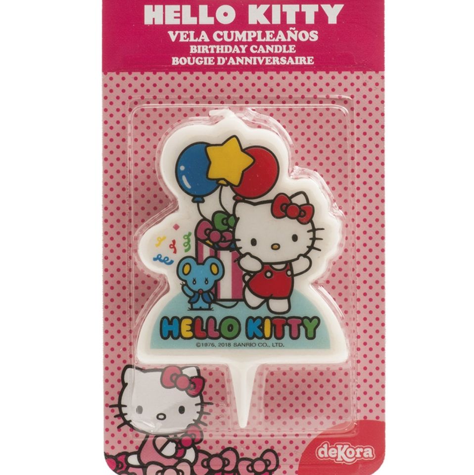tortenkerze hello kitty