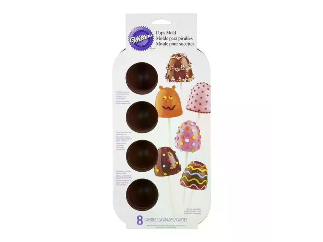 wilton backform brownie cake pops 8er