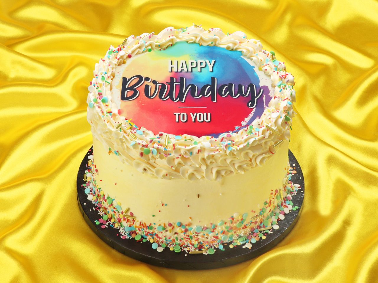 cake topper sheet burn away cake set birthday 20cm