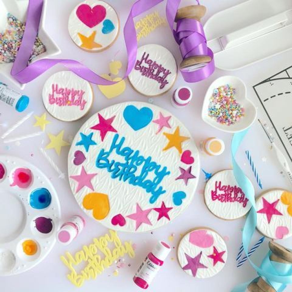 sweet stamp happy birthday stamp set