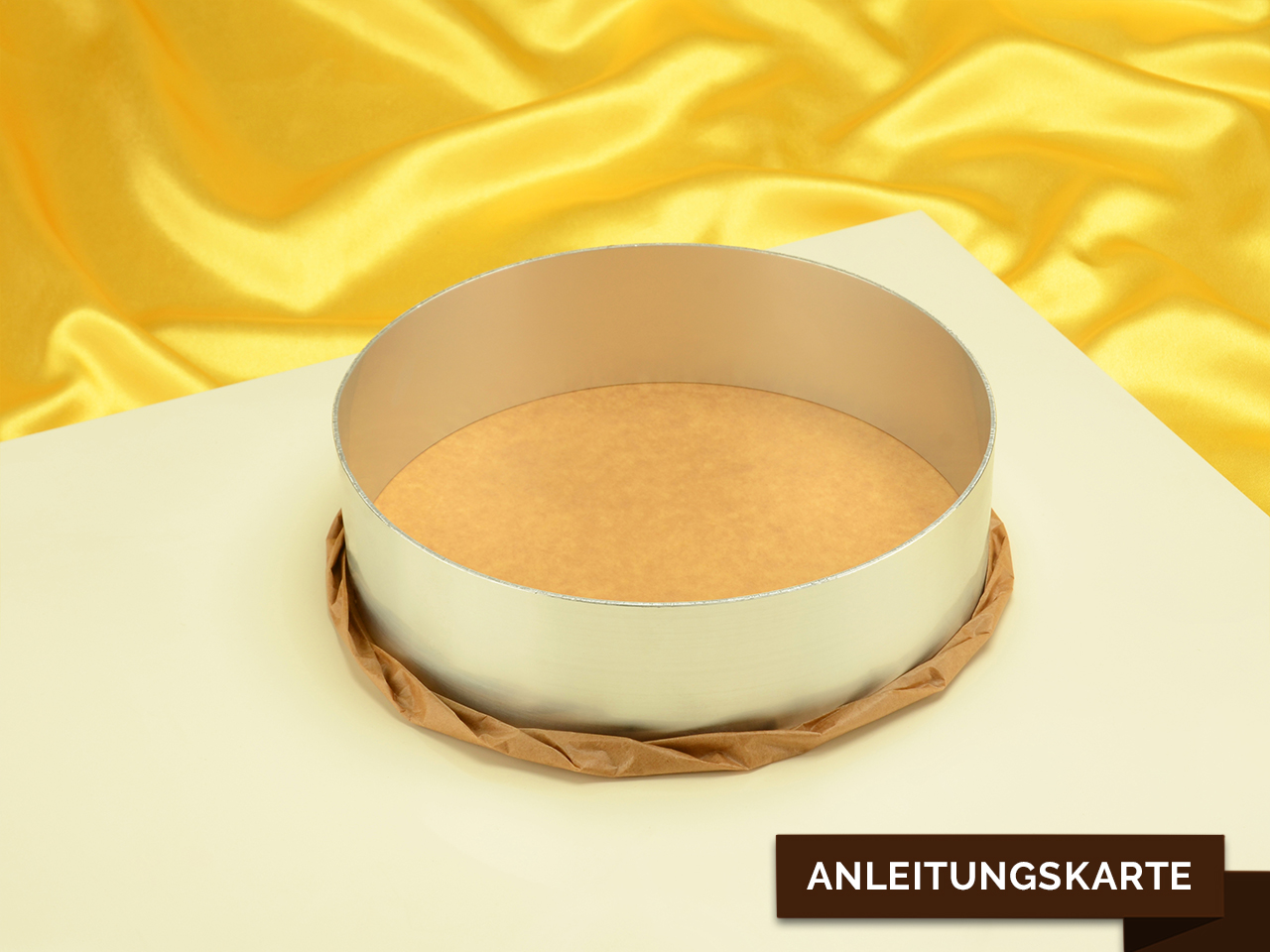 tortenring mit backpapier eindrehen anleitung