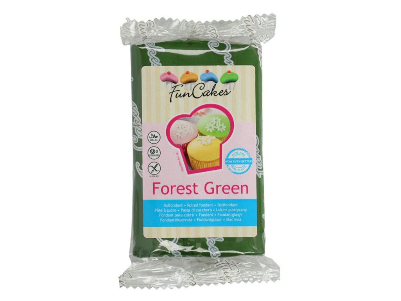 funcakes fondant waldgruen 250g