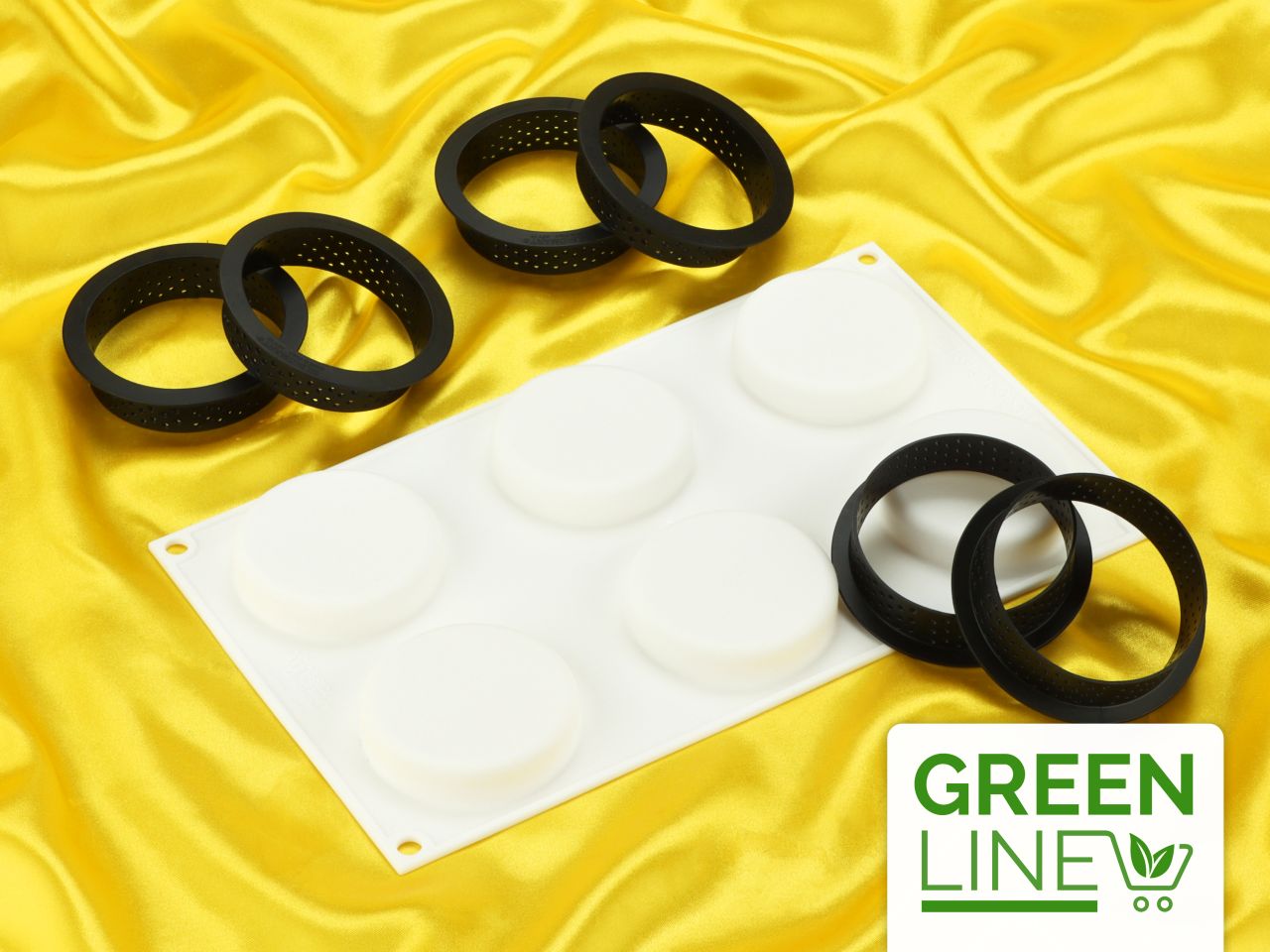 silikonform kit tarte ring klassik 70mm