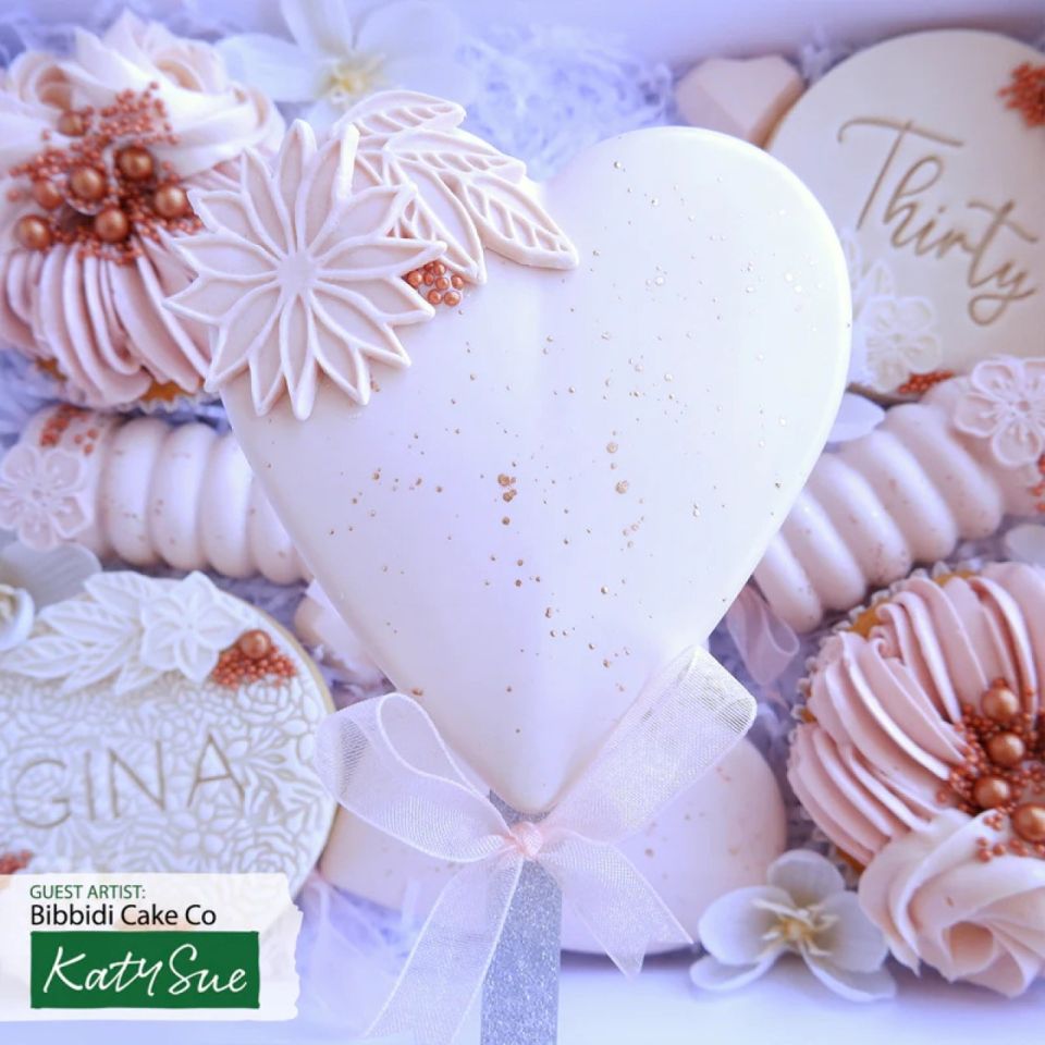 fondant mould romantic daisy