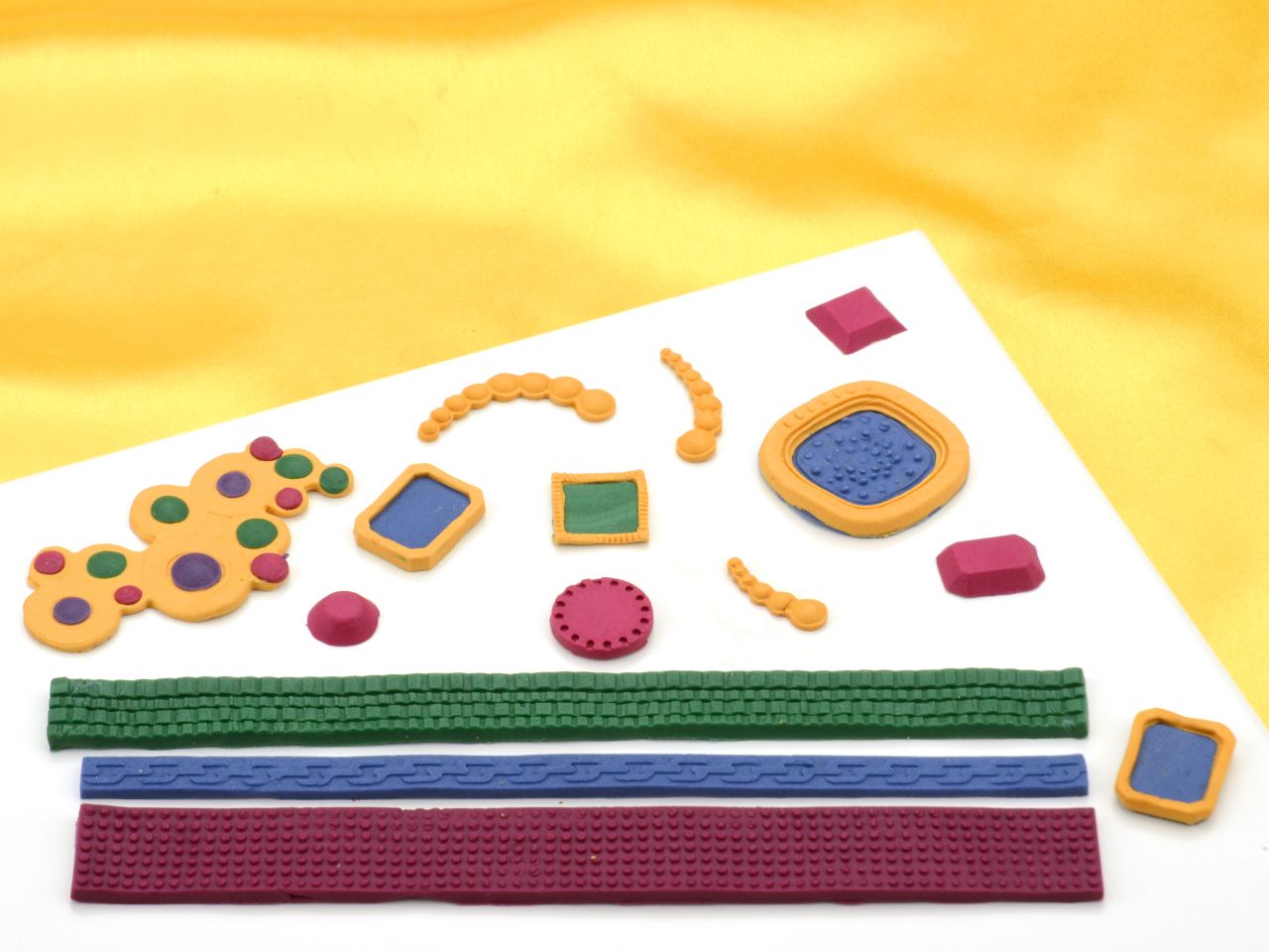 flex mould motif diamond