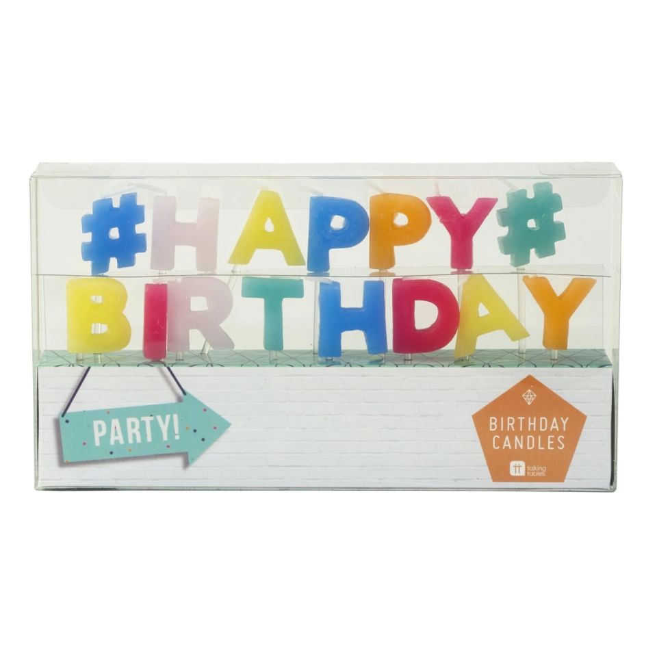 geburtstagskerzen happy birthday bunt