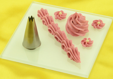 Star Nozzles for Decorating Cakes, Muffins and Desserts