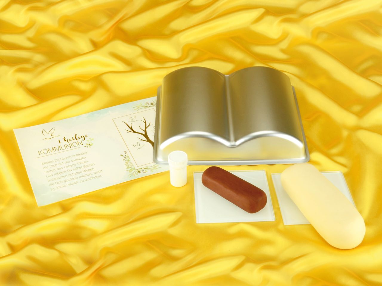 first communion book cake set