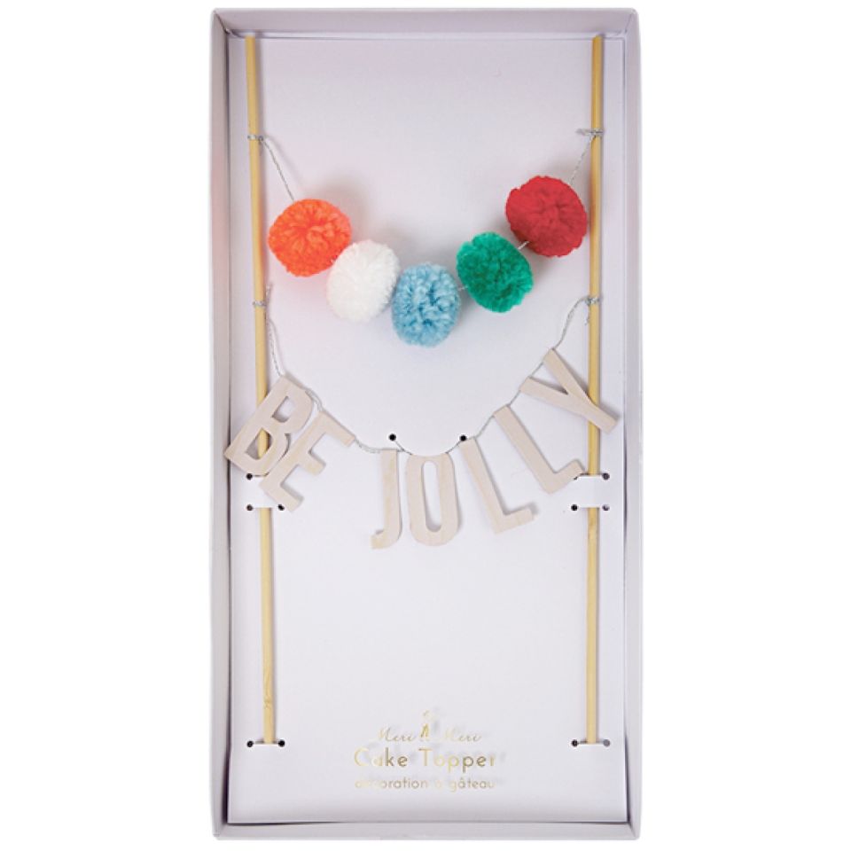 meri meri torten topper be jolly 24 cm