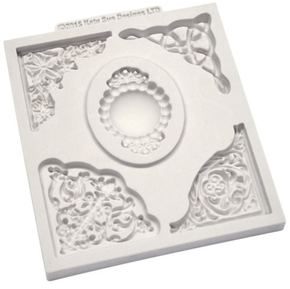 fondantform ecken brosche hochzeitstorte
